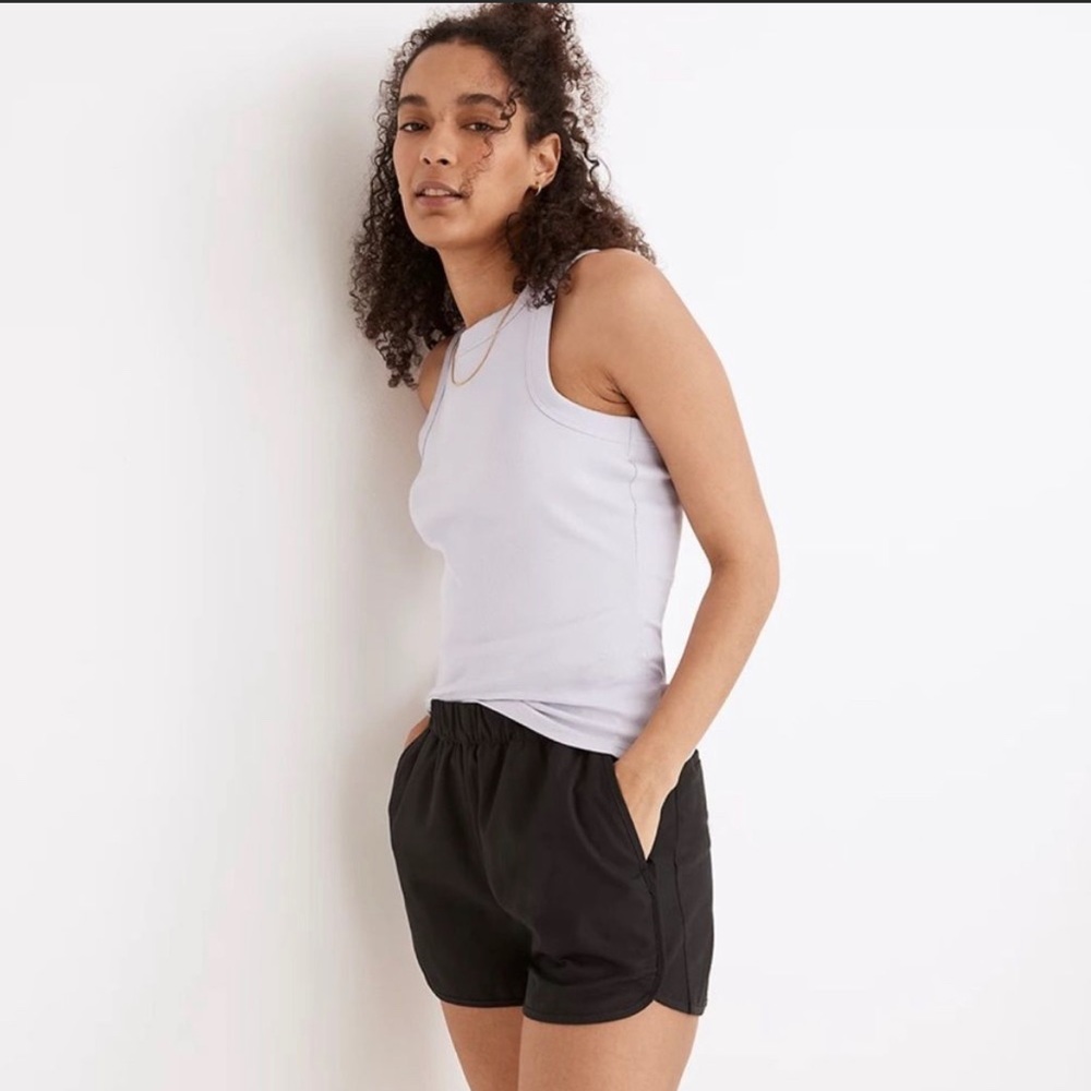 Madewell Pull On Shorts Size XS Black